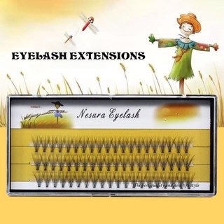 Cílios Tufos Sem Nó 10c Nesura Eyelash