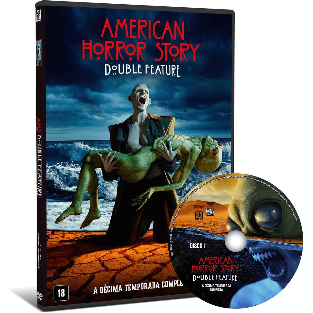 DVD Série American Horror Story - 10ª Temporada Completa (2021) Dual Áudio