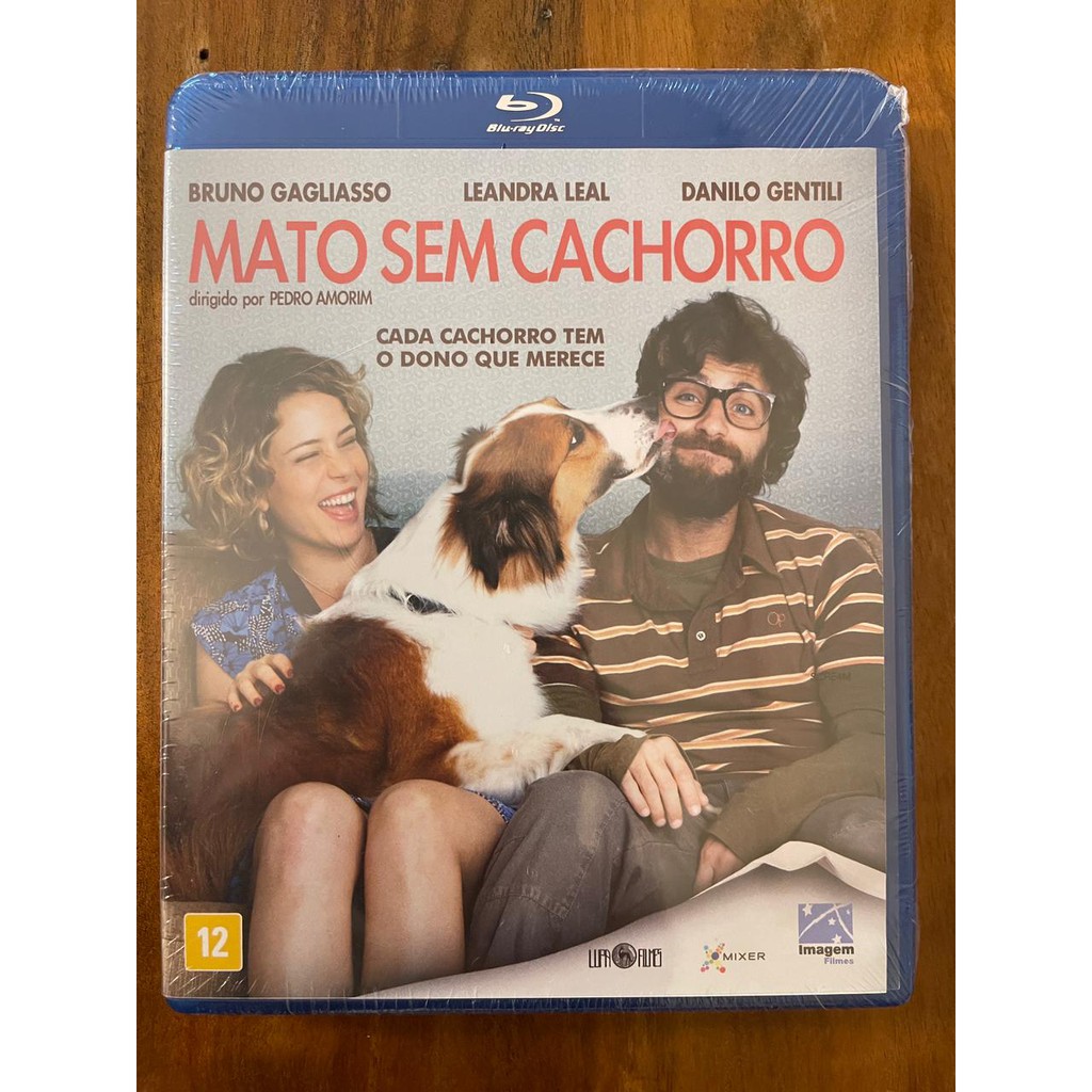 Bluray Mato Sem Cachorro - Bruno Gagliasso - Lacrado