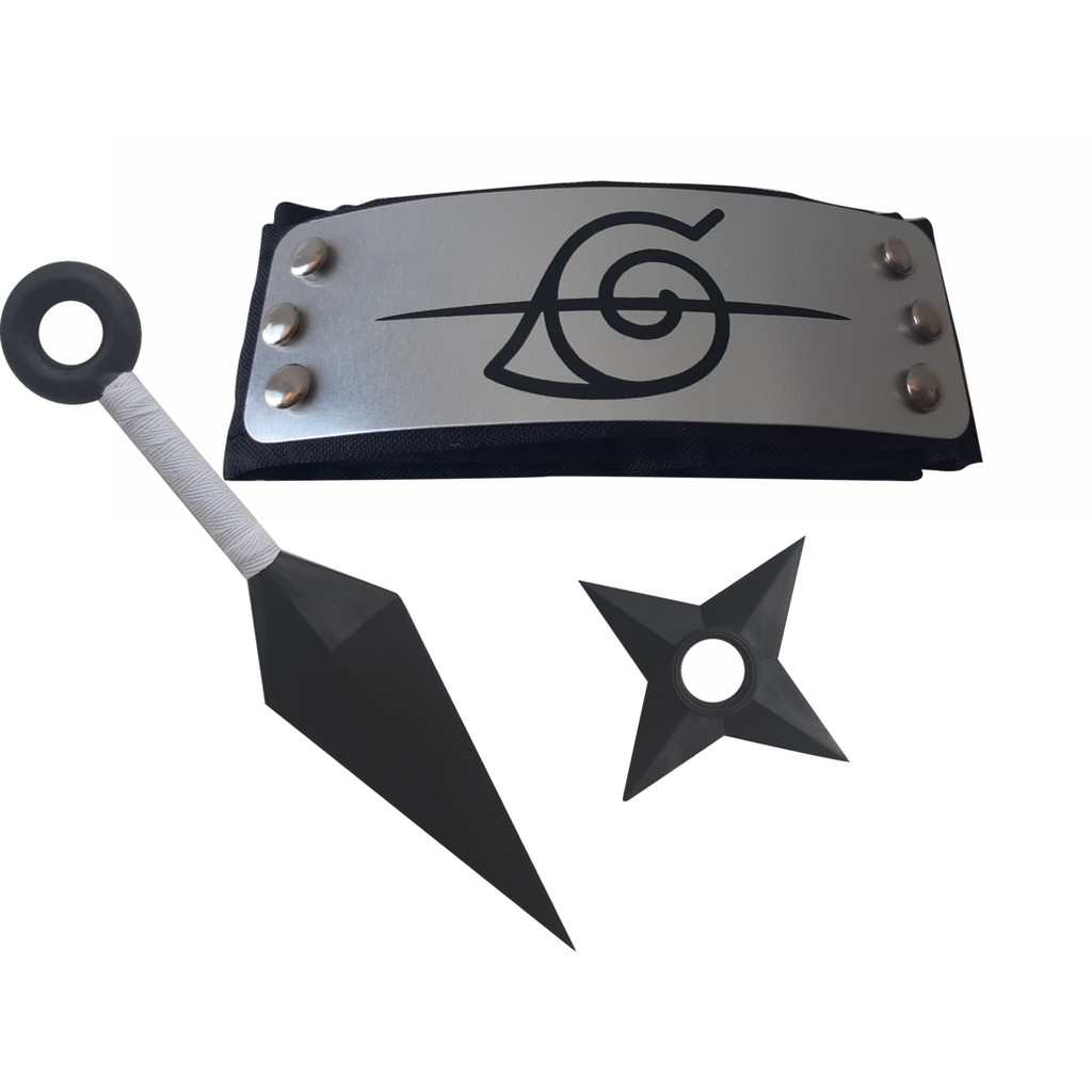 NOVO Bandana Naruto Kunai Shuriken Itachi Renegado Akatsuki Naruto Vila da Folha Konoha Novos especiais da loja