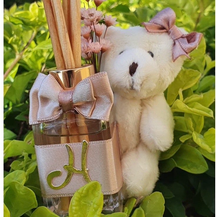 Kit 15 Lembrancinha Personalizada Aromatizador Difusor de Ambiente Aromatizante de Vidro 30ml maternidade batizado