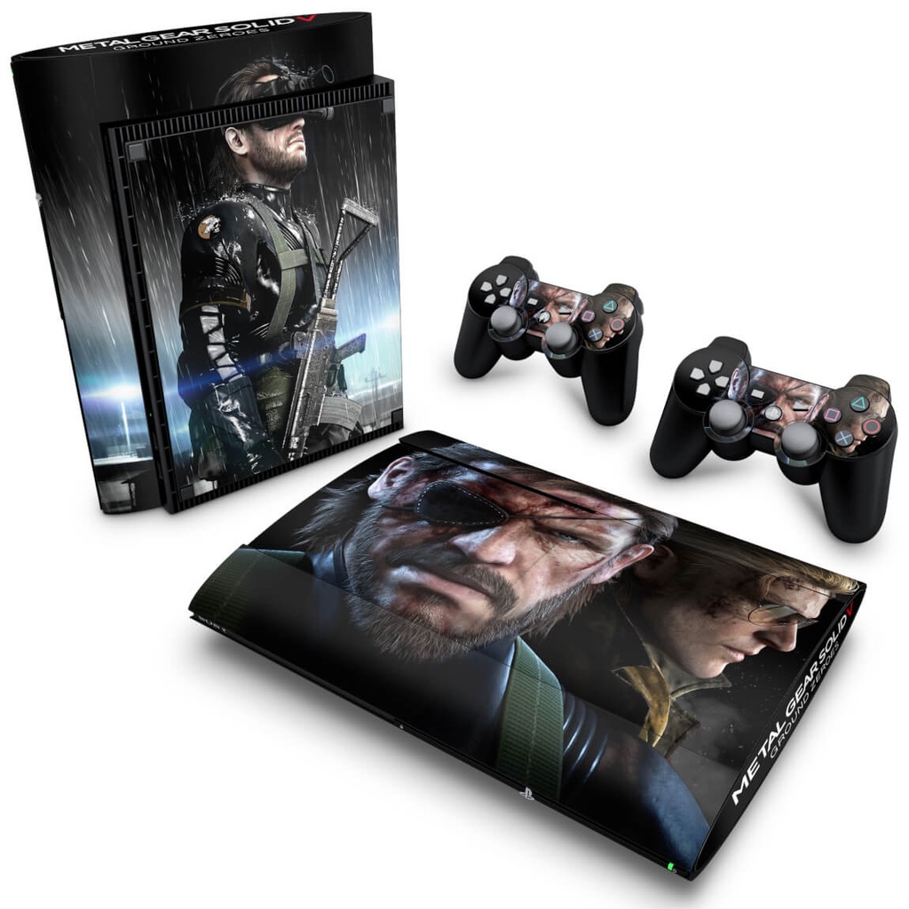 Skin PS3 Super Slim Adesivo - Metal Gear Solid V