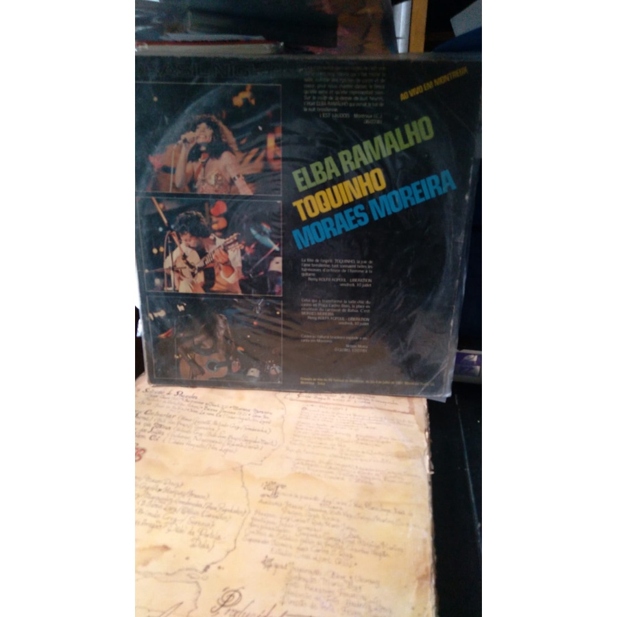 LP Elba Ramalho Moraes Moreira Toquinho Brasil Night(1981) Ariola Ao Vivo do Festival de Montreux