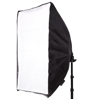Softbox 50x70cm com Soquete E-27 Embutido para Estúdio Fotográfico