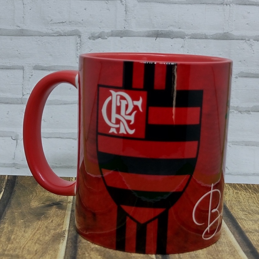 Caneca Flamengo personalizada 325ml | Shopee Brasil