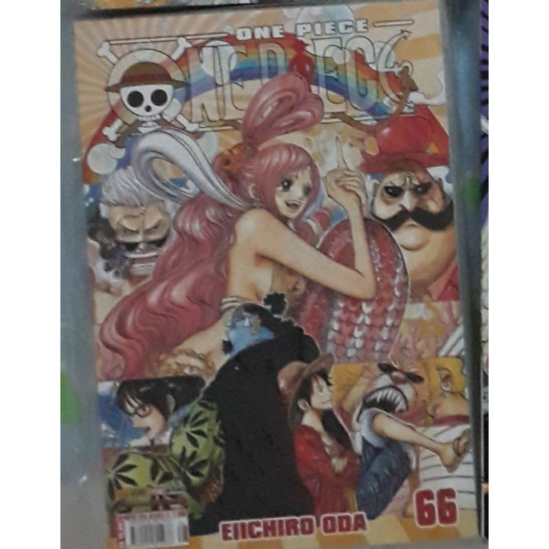One Piece Manga Volume 66 Shopee Brasil
