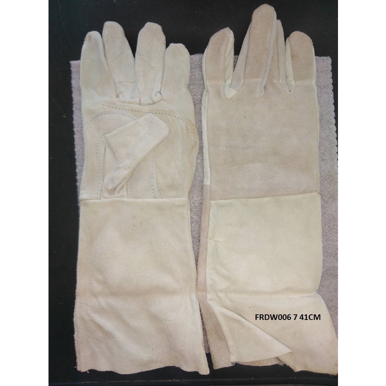 Luvas Soldador S/ Manta Termica Em Couro Frdw006 7 41cm