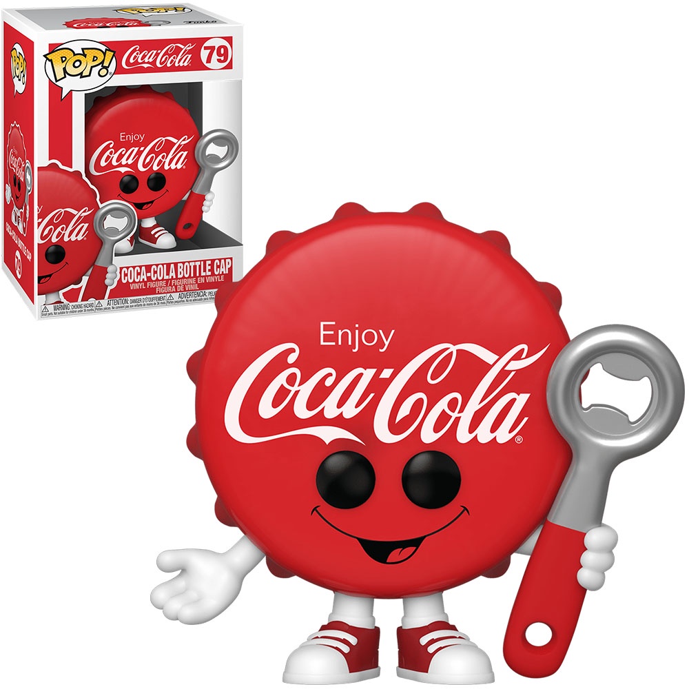 Funko Pop Coca-cola - Coca-cola Bottle Cap 79- Novo Original em Oferta na Shopee