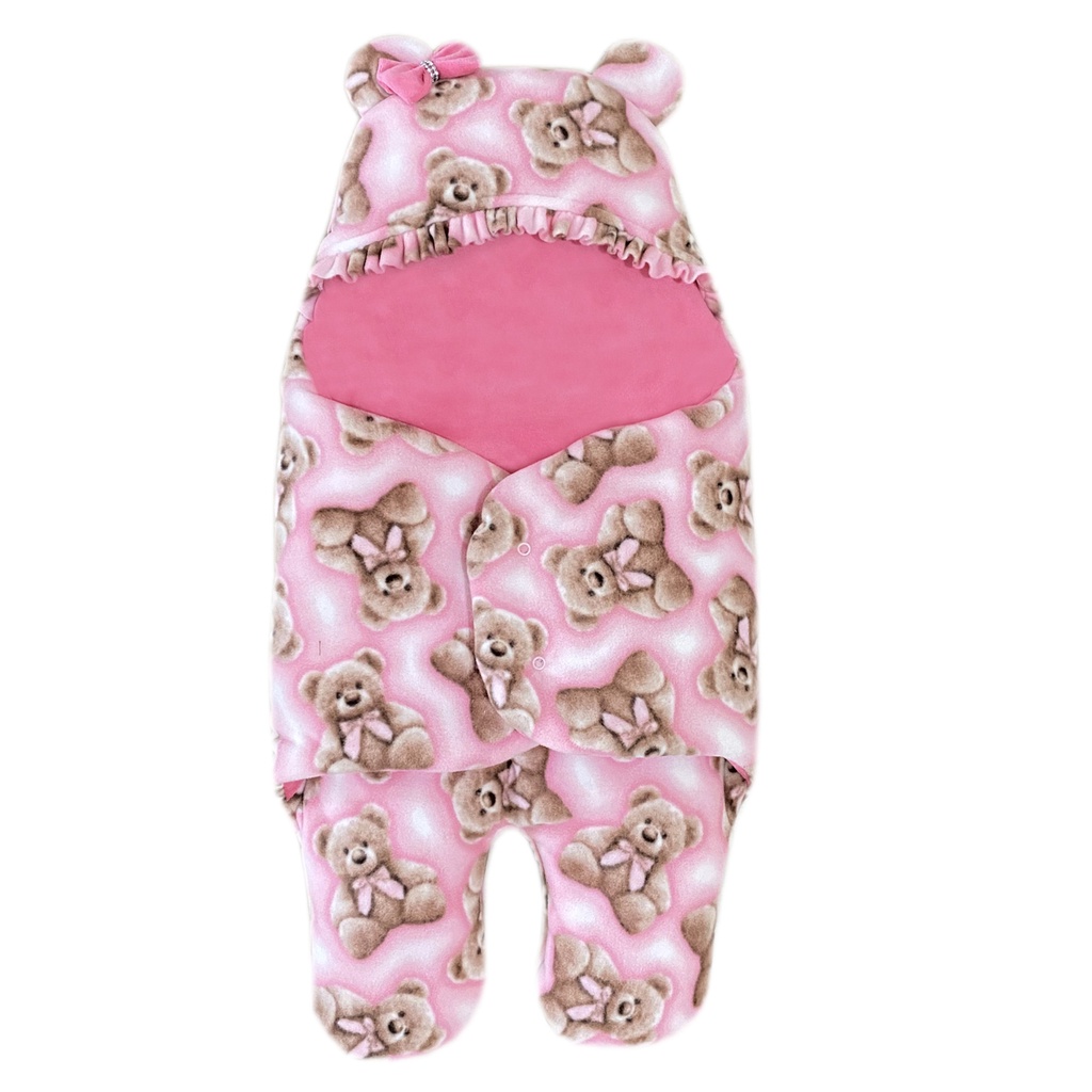 Porta Bebê Aconchego E Sono Quentinho Menino E Menina - Várias Cores E Estampas