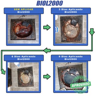 Biol 2000 - Limpa Ralos, Caixa De Gordura E Fossa Séptica em Oferta na Shopee