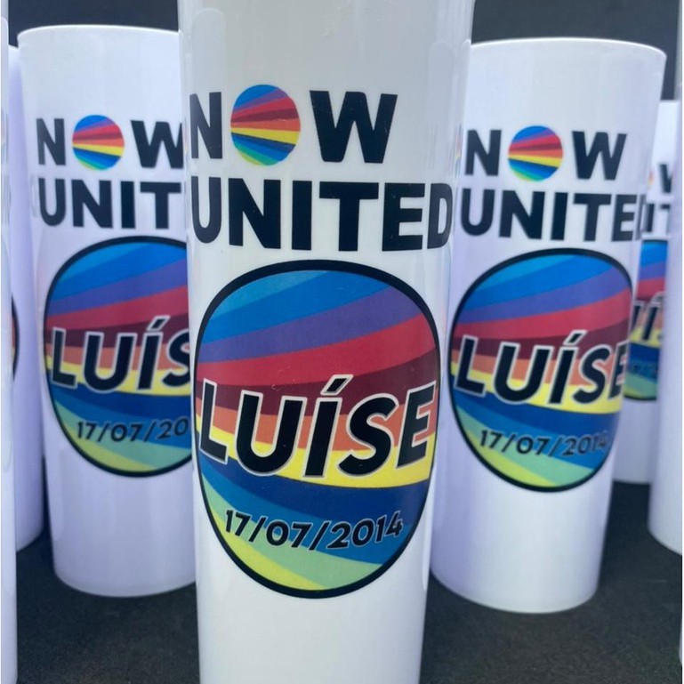 Kit 10 Copos Banda Kpop Tumblr Now United Long Drink - Personalizados - Faça seu eventos + Divertido - Copos Festas - NOW UNITED