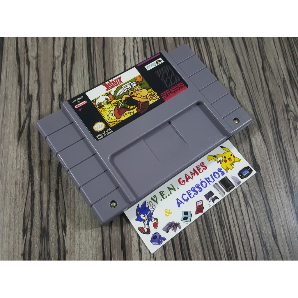 ASTERIX P/ SUPER NINTENDO + GARANTIA!!!!!