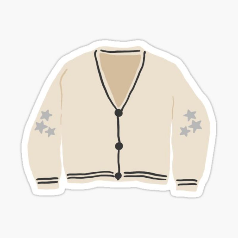 Adesivo Cardigan Taylor Swift