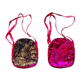 Bolsa Tiracolo Lantejoula Paete Franja cor