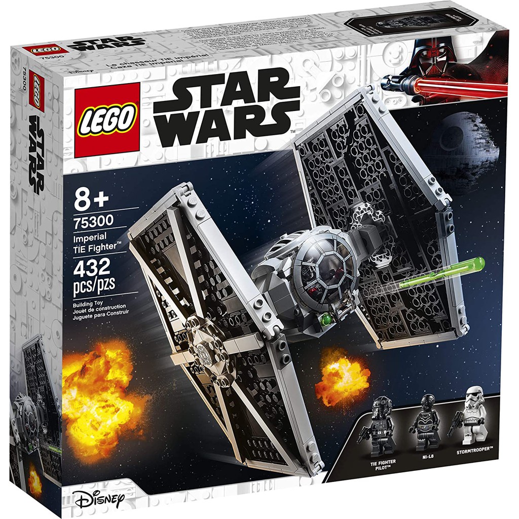 Lego 75300 Star Wars Imperial Tie Fighter Original Shopee Brasil
