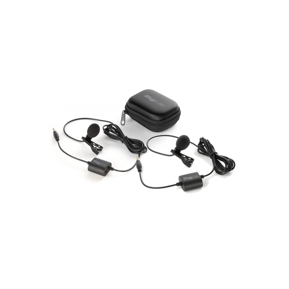 Microfone iRig Mic Lav 2 Pack Lapela Para Celular E Tablet