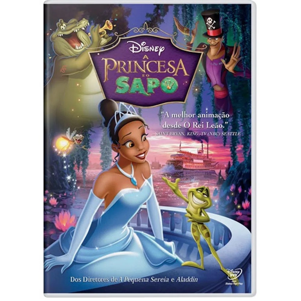 Dvd: A Princesa E O Sapo - Original E Lacrado | Shopee Brasil