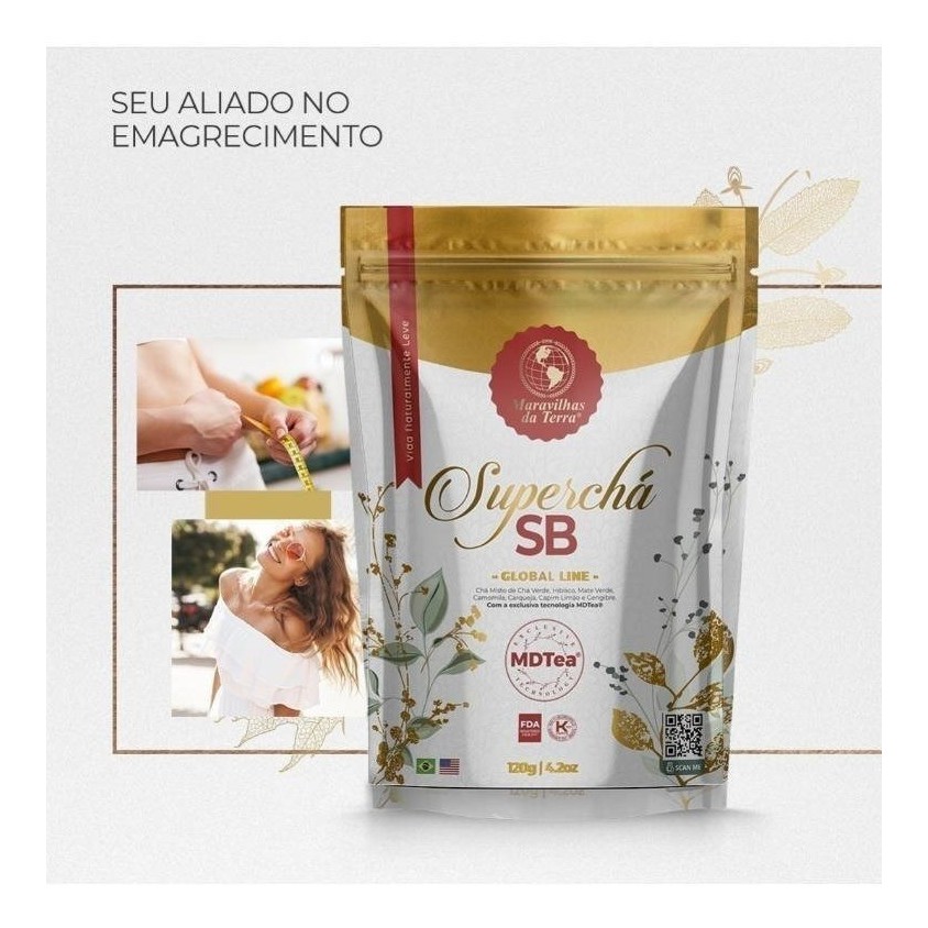 Super Cha Sb Original Mdtea Seca Barriga Promocao Shopee Brasil