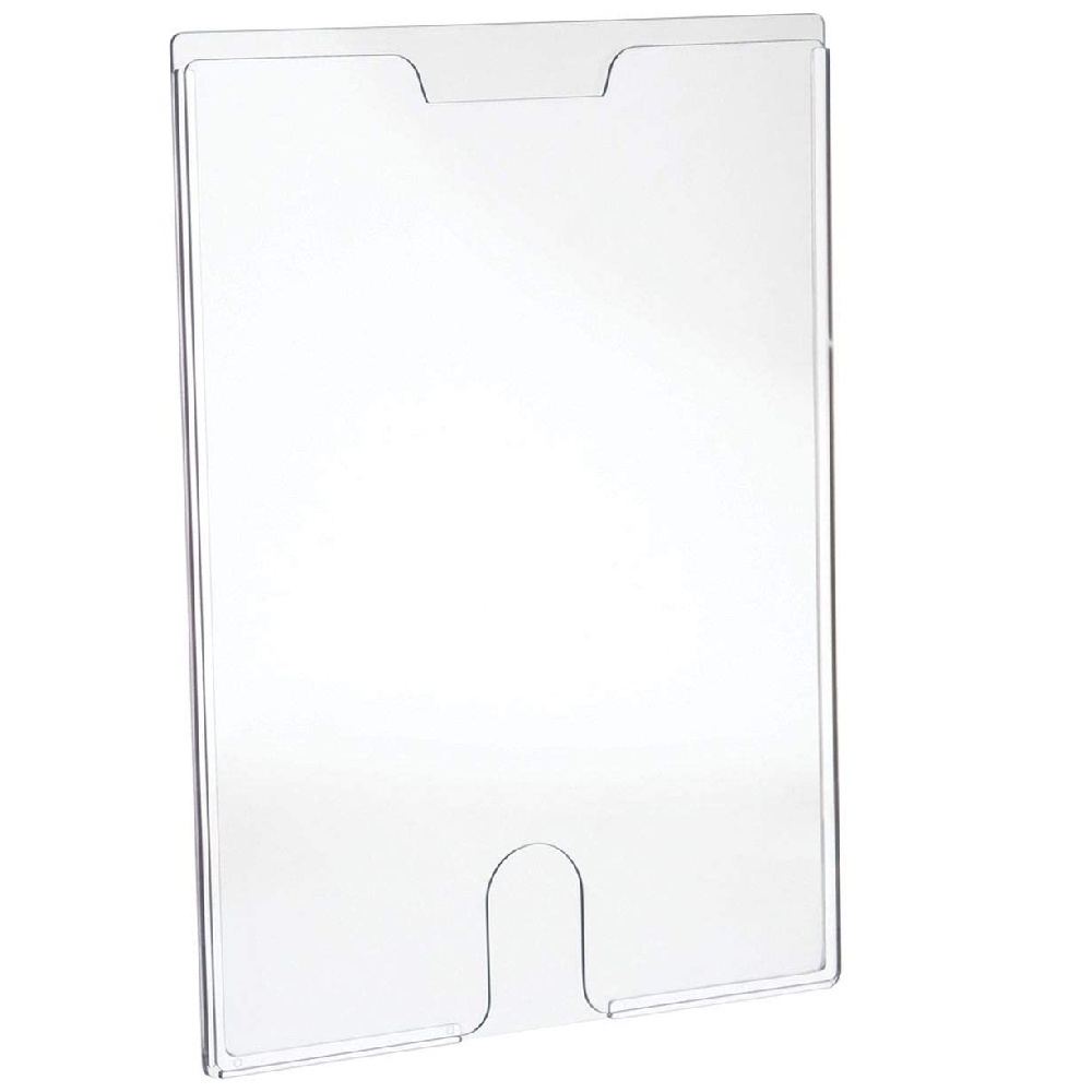 Quadro de Aviso A4 Waleu Expositor Display de Parede Acrílico