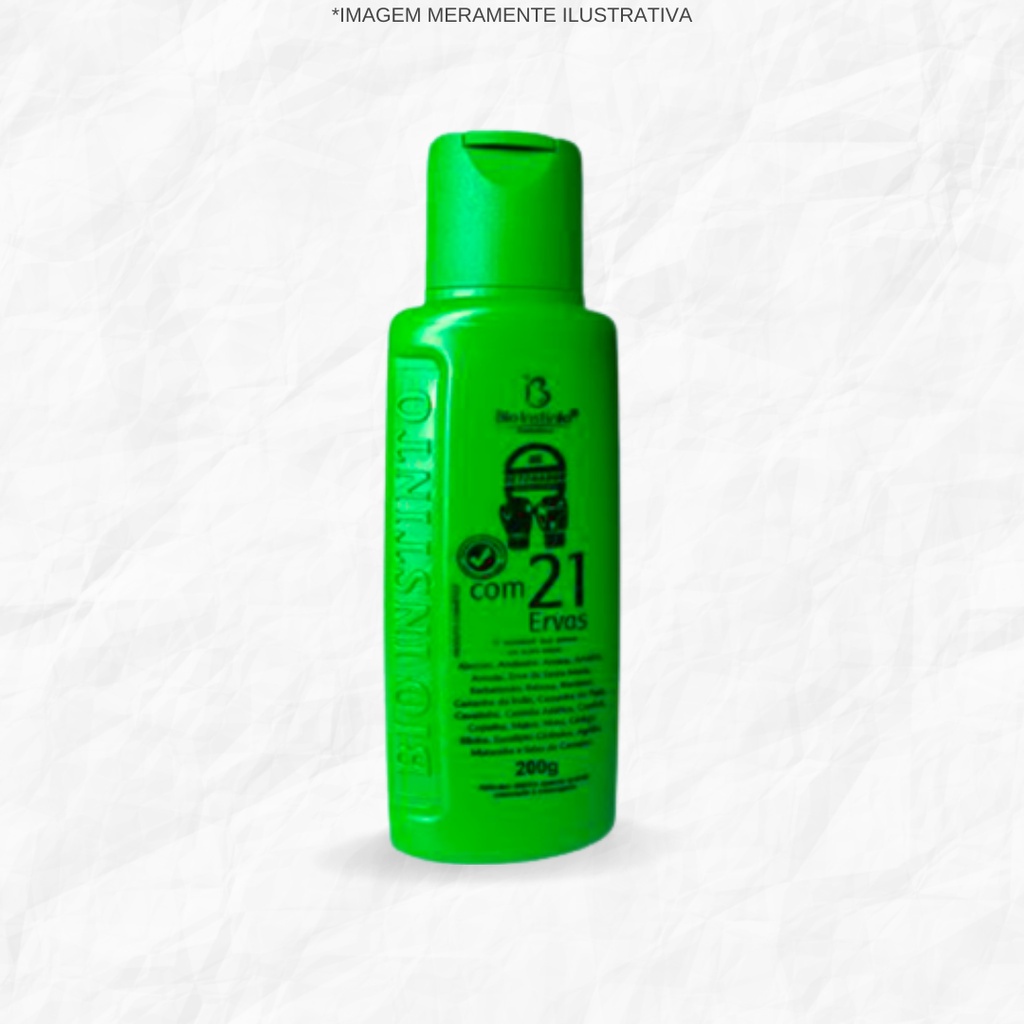Gel Massageador Massagem com 21 Ervas 200g (Pomada Massageadora) Bio Instinto - O SEGREDO das Ervas