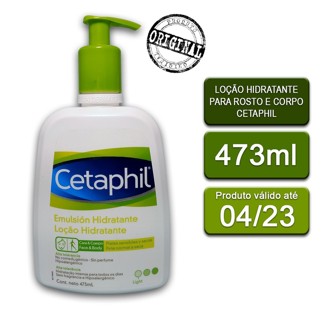 Cetaphil Lo O Hidratante Corpo E Rosto Com Ml Shopee Brasil