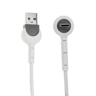 Cabo USB Tipo C 90° 1m Branco Comp para Carregamento e Transferência de Dados Smartphones e Tablets em Oferta na Shopee