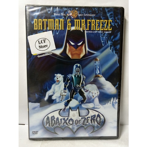 DVD Batman e Mr. Freeze - Abaixo de Zero - Novo / \original / Lacrado