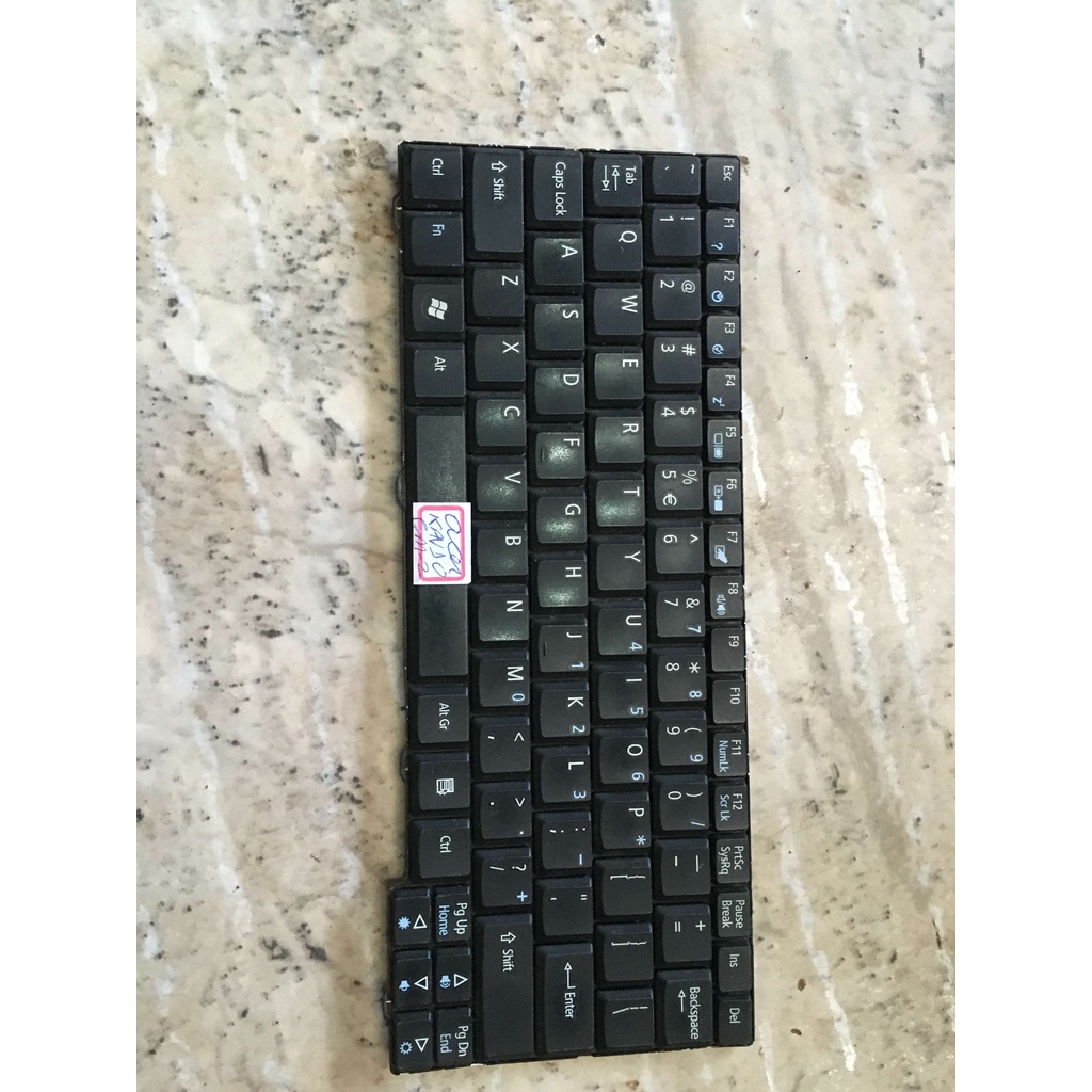 Teclado Usado Notebook acer Modelo kav10 funcionando