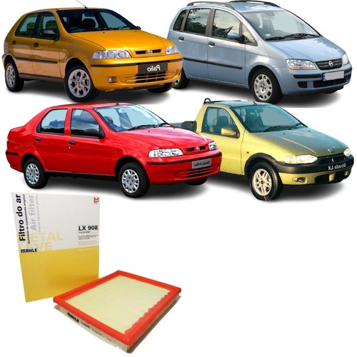 Filtro De Ar Metal Leve Fiat Palio Siena Strada Idea Fire em Oferta na Shopee