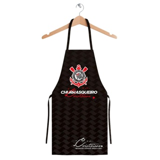 Avental Do Corinthians Churrasqueiro - Oficial Licenciado em Oferta na Shopee