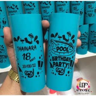 100 Long Drink Personalizada - QUALQUER TEMA -