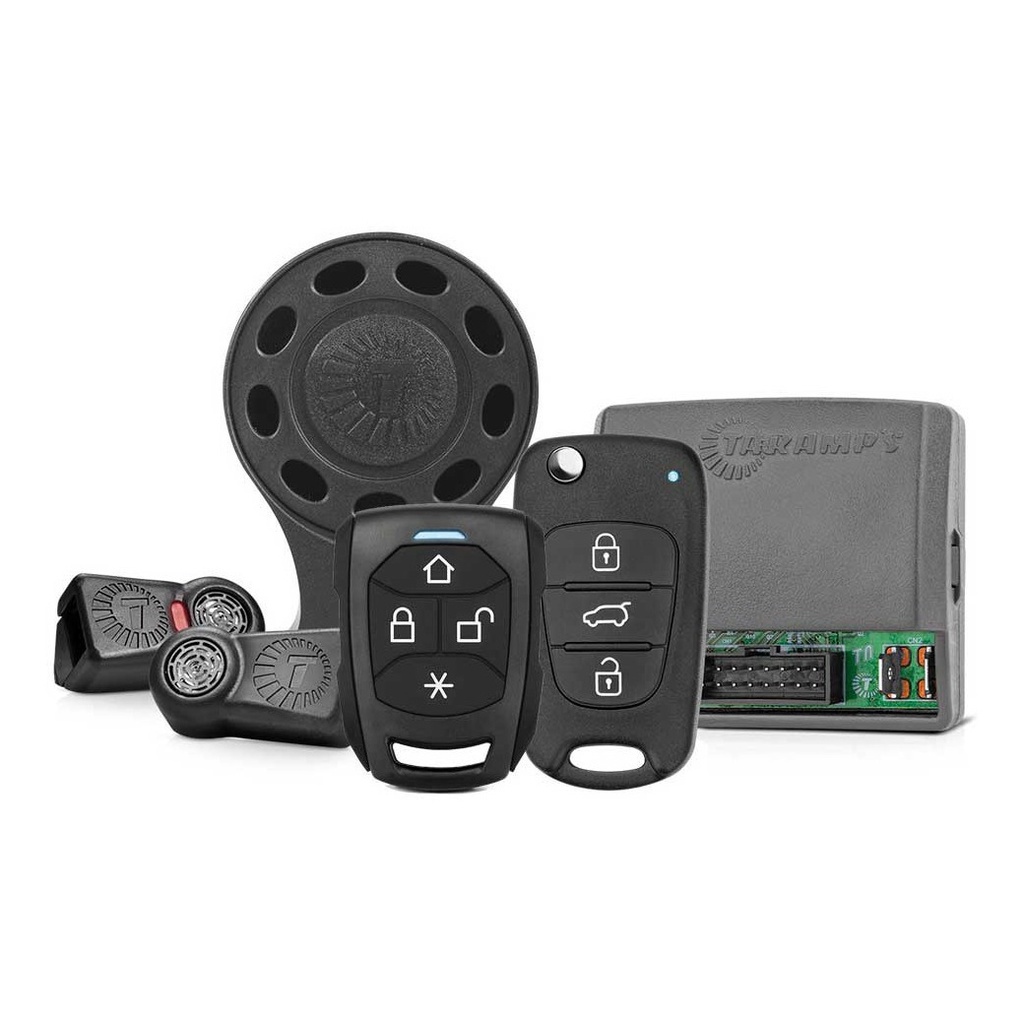 Alarme Automotivo Taramps Tw20 G4 Controle + Chave Canivete