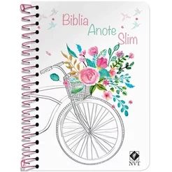 Bíblia Anote Slim | NVT | Capa Dura Espiral | Bike