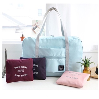 Bolsa Mala Dobrável Impermeavel Para Viagem Organizador Armazenamento De Bagagem