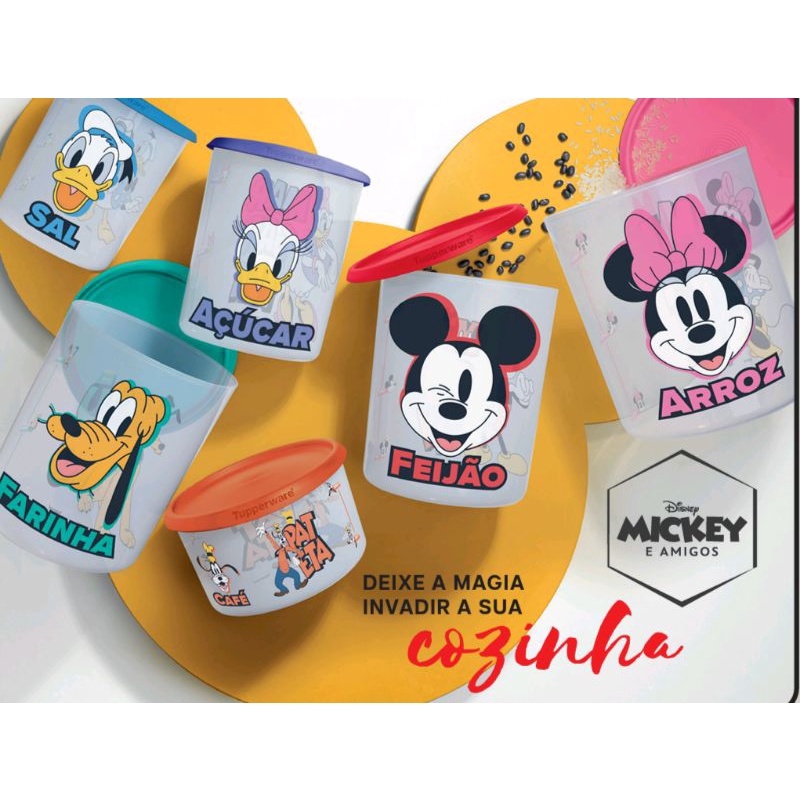 Linha de Mantimentos Disney Tupperware