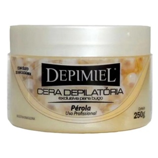 Cera Pérola Para Buço  250g - Depimiel em Oferta na Shopee