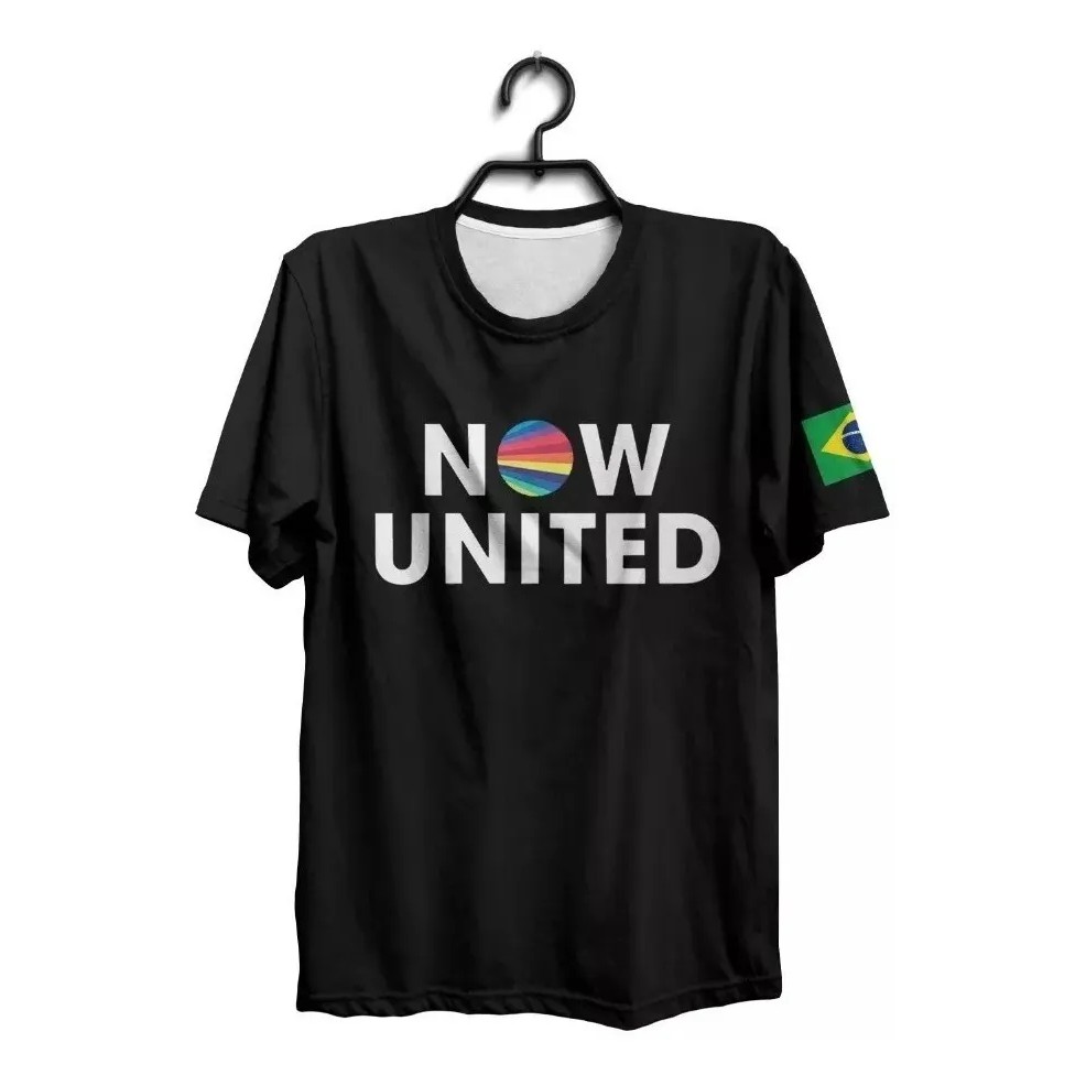 Camiseta Now United Grupo Any Gabrielly 06 Brasil