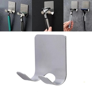 Suporte para Gillette Gilete Prestobarba em Inox Com Adesivo Dupla Face