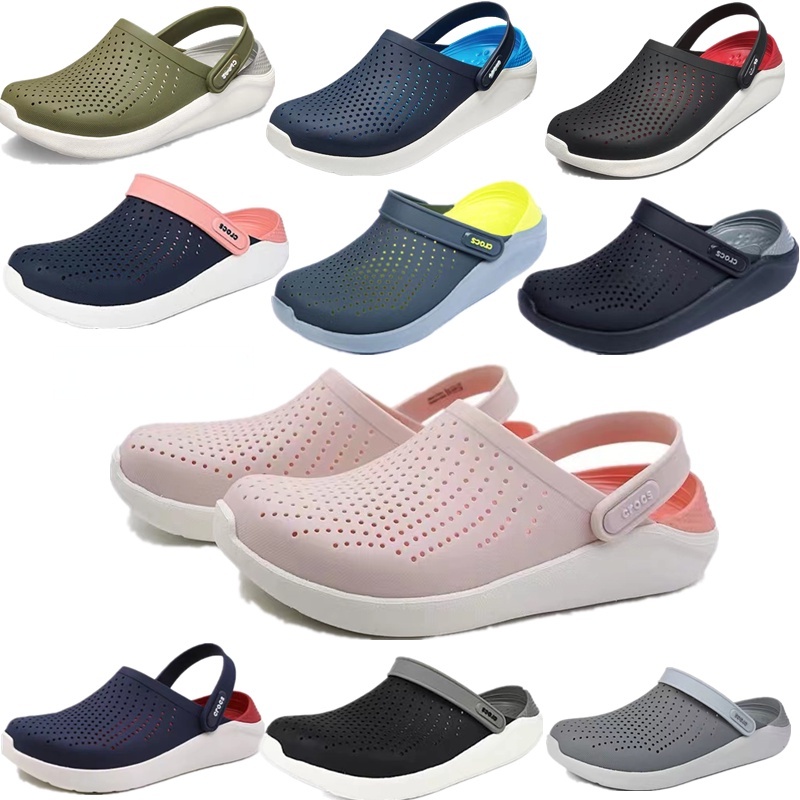Crocs LiteRide Women's Sandals Hole Shoes Garden Shoes | Shopee Brasil