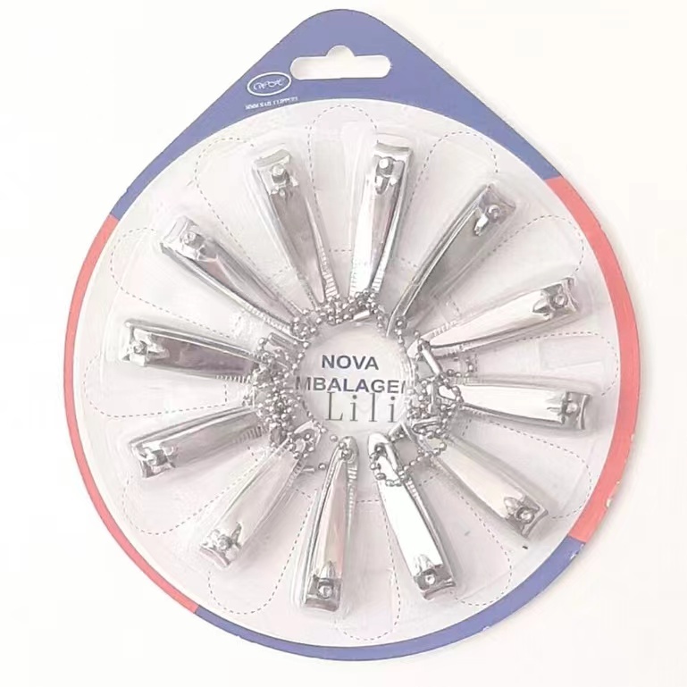 12 Unidades CORTADOR DE UNHA PEQUENO Aço inox manicure pedicure