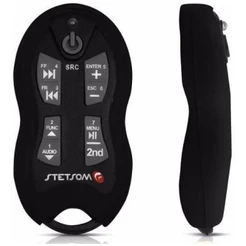 Controle Longa Distancia Stetsom Sx2 16 Funções 500 Metros Preto para Radio Som Automotivo