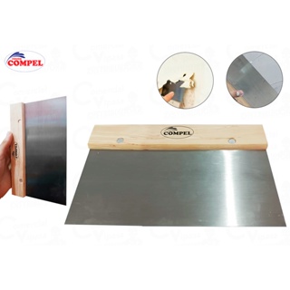 Raspador Aplicador De Gesso 8Pol. Espátula Aço Inox Raspagem Espátula Multiuso Pintura Emassar em Oferta na Shopee