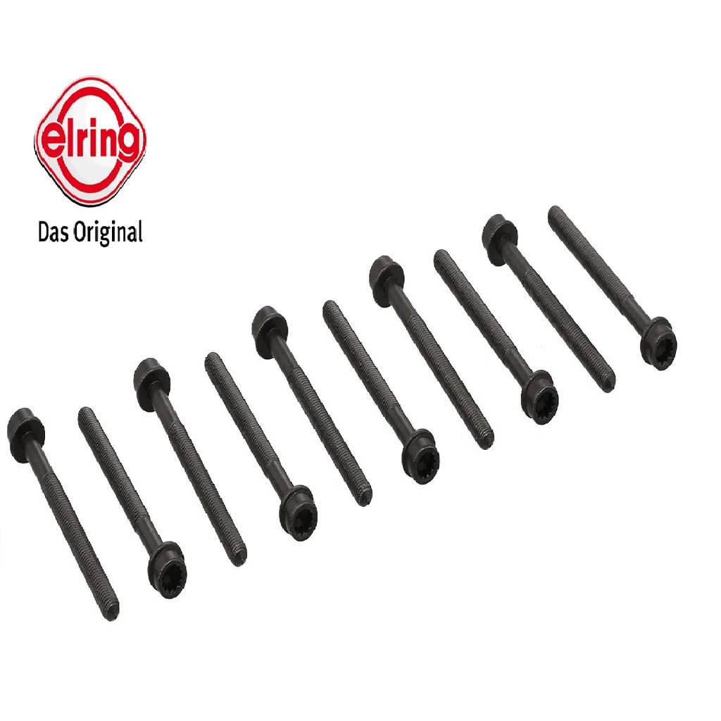 Jogo Parafusos do Cabeçote do Motor AUDI/VW A3/A4/A5/A6/A7/Q3/Q5/Q7/GOLF/JETTA/TIGUAN/PASSAT/FUSCA/CC 1.8/2.0 16V TFSI/TSI 2014 A 2019 WHT005305/SKU2015