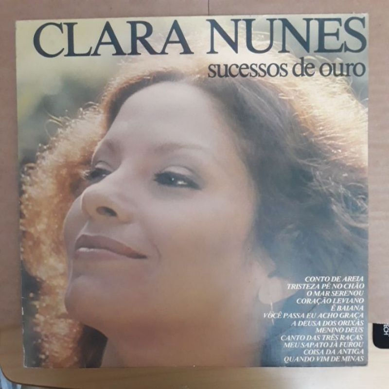 LP Clara Nunes Sucessos de Ouro 1968-1977 Emi Odeon Disco Zerado