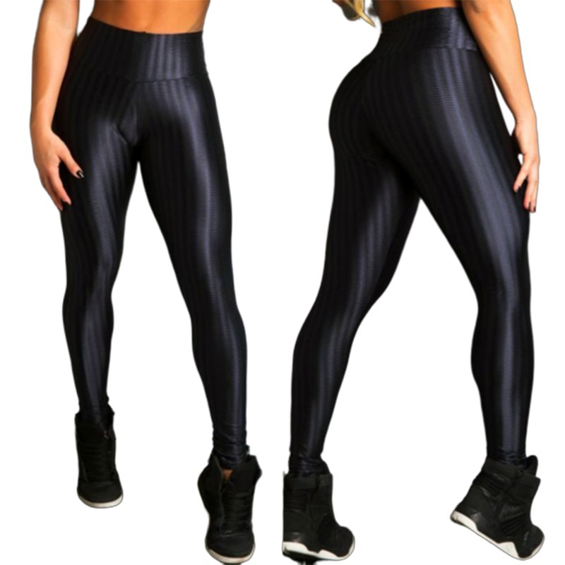 Roupa De Academia Calça Leg Fitness 3d Cintura Alta Poliamida