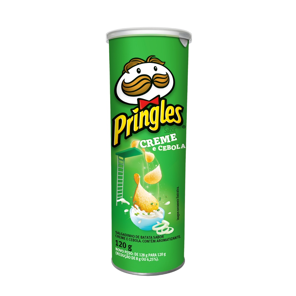 Batata Pringles sabor Creme de Cebola 120g