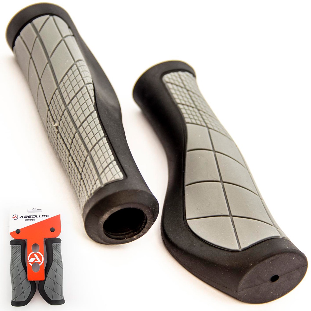 Manopla de bicicleta ergonômica absolute bike confortável mtb cicloturismo ciclista