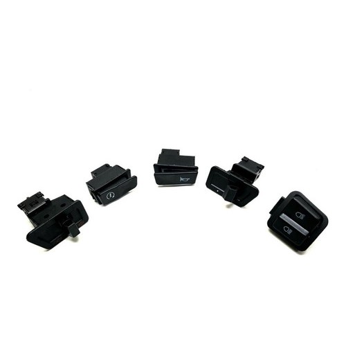 Conjunto 5 Botoes Kasinki Win 110 Interuptor Pisca Partida Luz Alta Baixo Farol Buzina