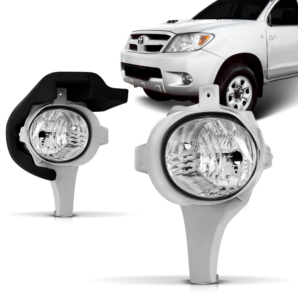 Par Farol Milha Hilux 2005 2006 2007 2008 em Oferta na Shopee