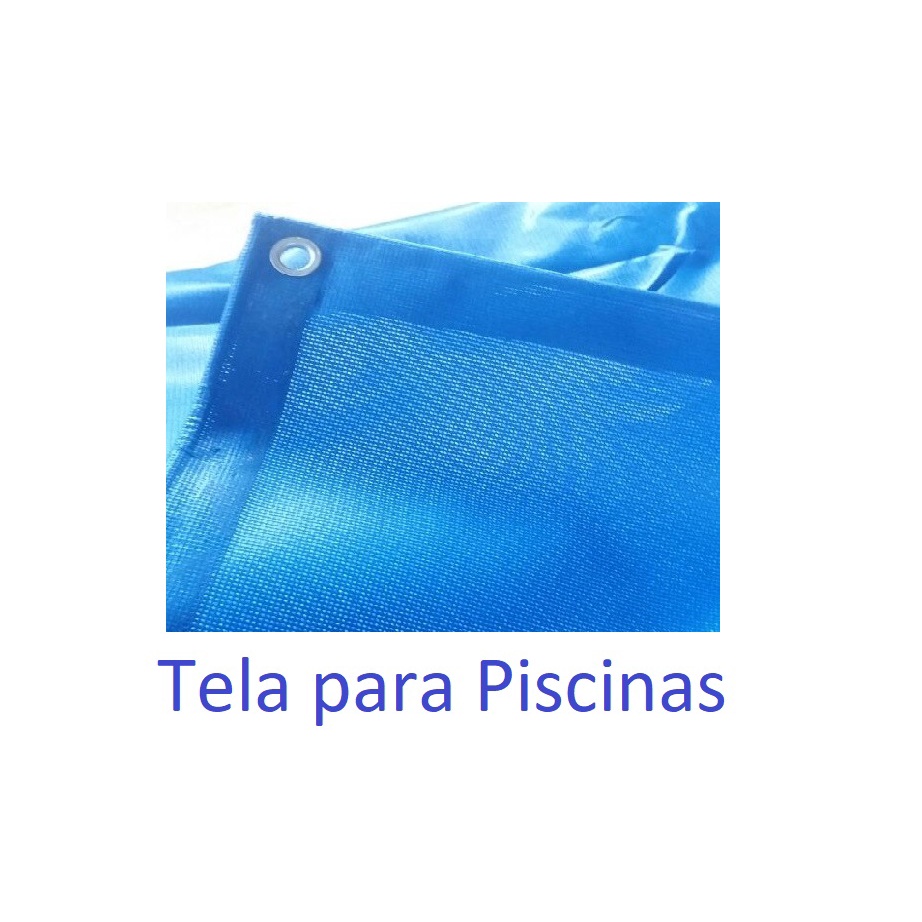 Capa Tela Piscina - 6,50 x 3,00 - Tela para Piscina 6,5x3 - Tela Proteção 3 x 6,5